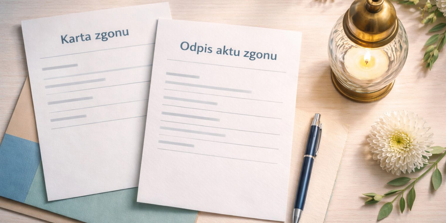 Karta zgonu a akt zgonu: różnice i zastosowanie dokumentów